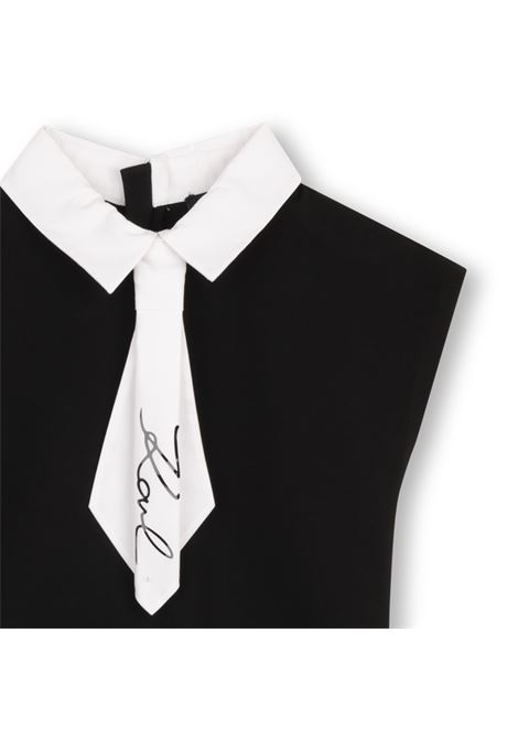 Abito con gonna plisse KARL LAGERFELD KIDS | Z31151M41